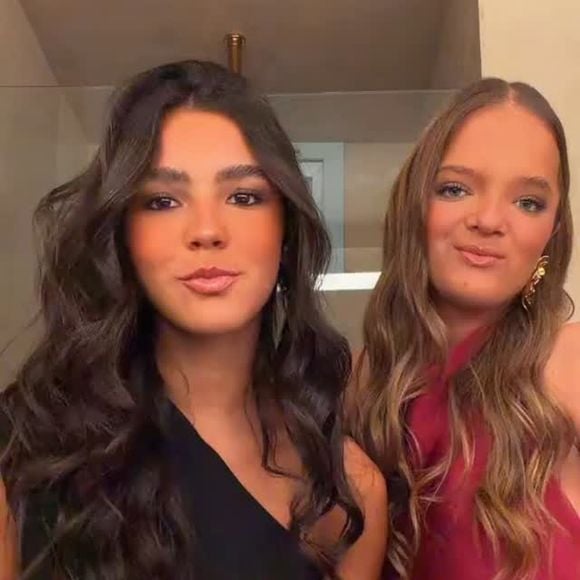 Rafaella Justus e Duda Guerra apareceram no maior clima de amizade nesta sexta-feira (23) no Instagram