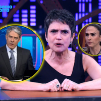 Antes da Globo confirmar a saída de William Bonner, Sandra Annenberg já havia revelado temperamento do jornalista e o motivo dele não participar do programa de Tatá Werneck