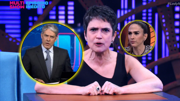 Antes da Globo confirmar a saída de William Bonner, Sandra Annenberg já havia revelado temperamento do jornalista e o motivo dele não participar do programa de Tatá Werneck
