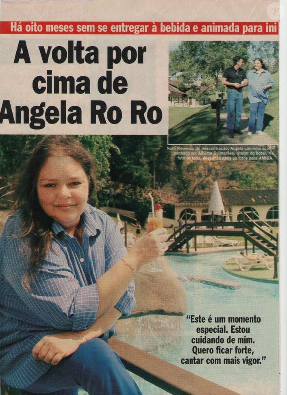Em 1998, a cantora revelou à revista Amiga que buscava 'encarar a terceira idade com dignidade'