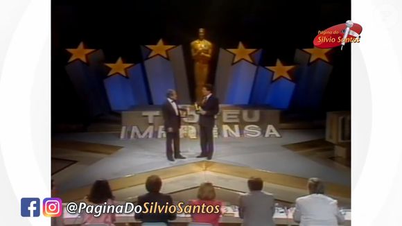 'Troféu Imprensa' fez Silvio Santos emprestar um smoking a Ronald Golias
