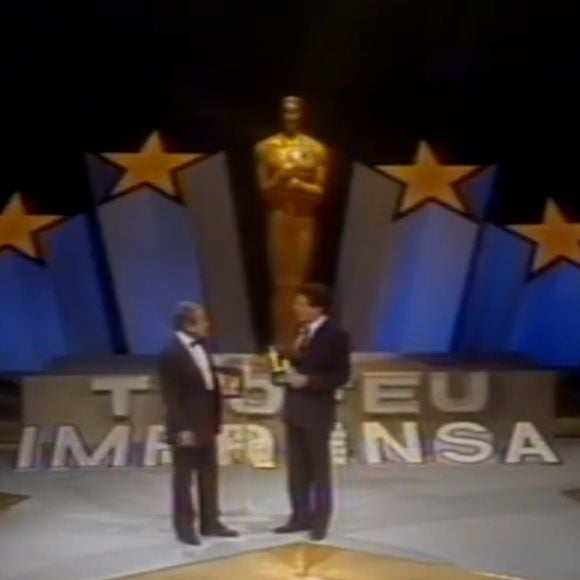 'Troféu Imprensa' fez Silvio Santos emprestar um smoking a Ronald Golias