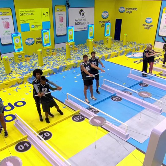 Brothers disputam prova de resistência no BBB 26 na madrugada desta sexta-feira (6)