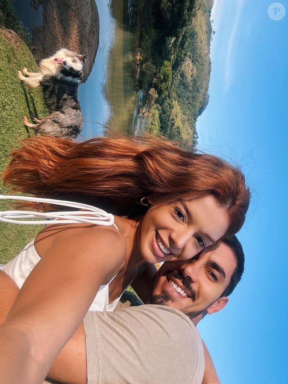 Giovanna Lancellotti se casou neste sábado (21) com o empresário Gabriel David, presidente da LIESA
