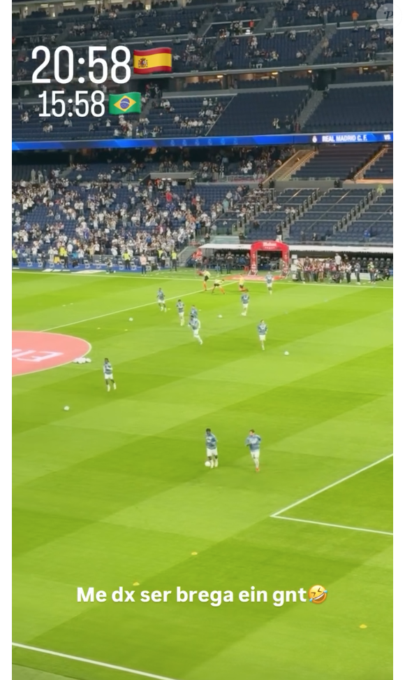 Durante o jogo, Virgínia chegou a tietar o namorado e o chamar de "gato" e "lindo", indicando que tudo poderia estar bem