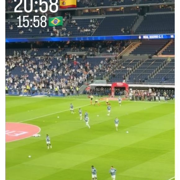Durante o jogo, Virgínia chegou a tietar o namorado e o chamar de "gato" e "lindo", indicando que tudo poderia estar bem