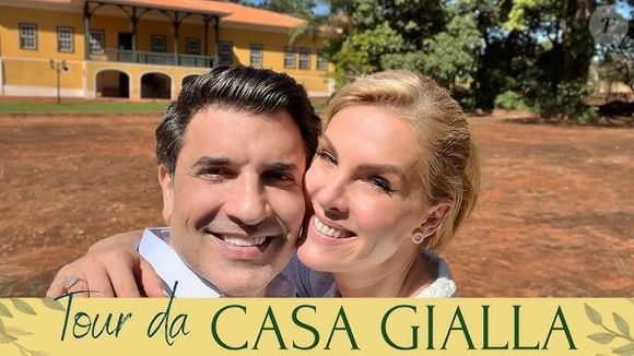 Há cerca de um ano, Ana Hickmann já havia mostrado detalhes da Casa Gialla em um tour pela propriedade. Agora, com o casamento com Edu Guedes marcado para 12 de setembro, a fazenda volta aos holofotes
