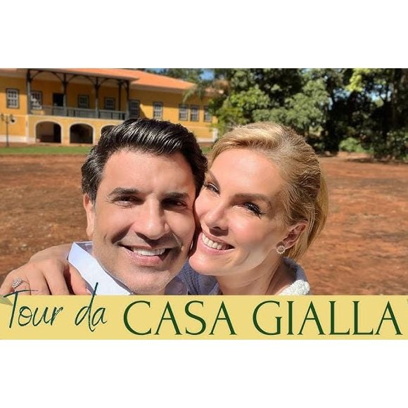 Há cerca de um ano, Ana Hickmann já havia mostrado detalhes da Casa Gialla em um tour pela propriedade. Agora, com o casamento com Edu Guedes marcado para 12 de setembro, a fazenda volta aos holofotes