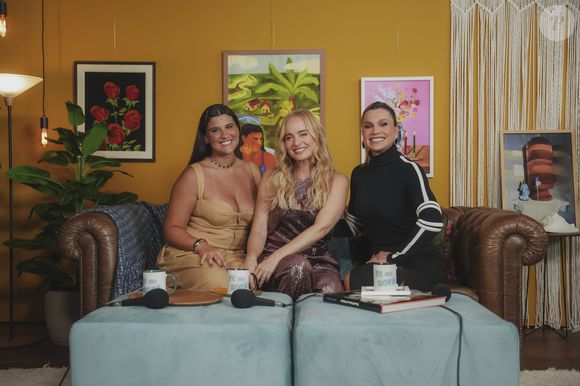 Angélica fez novas revelações sobre maternidade em entrevista ao podcast ‘Pé no Sofá Pod’, apresentado por Flávia Alessandra e Giulia Costa