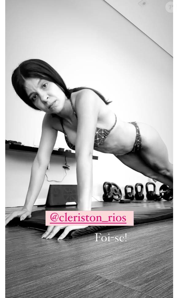 Corpo de Maiara, bem mais definido e musculoso que antes, roubou a cena no vídeo publicado pela cantora