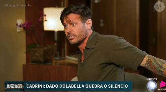 Dado Dolabella disse que a fama de agressor prejudica sua carreira e admitiu ter agredido Luana Piovani, mas negou ter batido na atual namorada, Marcela Tomaszewski