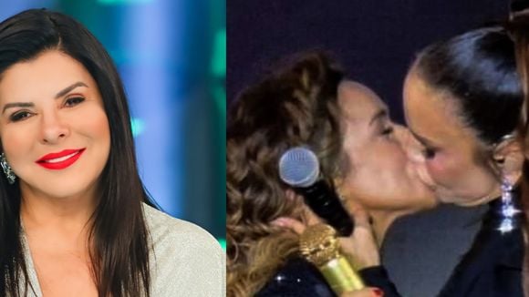 'Sei que estou poluindo meu perfil, mas depois eu dou descarga': Mara Maravilha ataca Ivete Sangalo e Daniela Mercury com foto de beijo das cantoras em meio à pedido político à ex de Daniel Cady; web provoca: 'Inveja de ser uma delas'