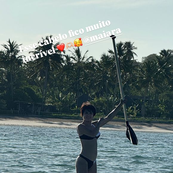 Muita gente também apostou que o corte seria uma lace, já que Maiara sofre com alopecia