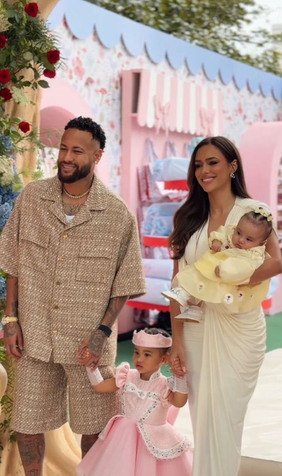 Neymar e Bruna Biancardi também são pais de Mel