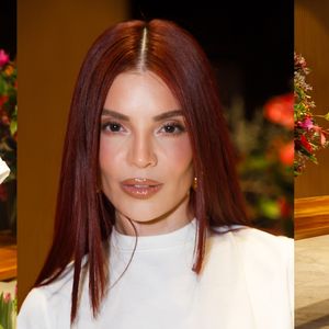 Gkay usa t-shirt de R$ 8 mil que simula piercing no mamilo em evento com Patricia Poeta e mais famosas