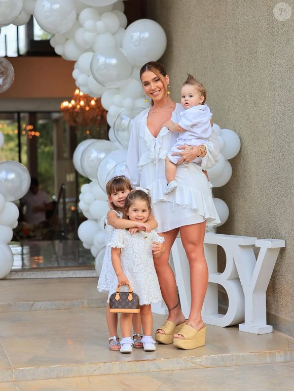 Virginia e Zé Felipe: ex-casal é pai de Maria Flor, de Maria Alice e de José Leonardo.