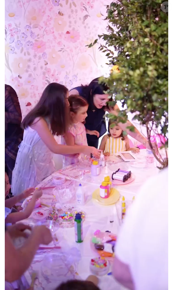 Bruna Biancardi foi quem organizou a festa de Mel e Helena e apostou em diversos atrativos para as crianças