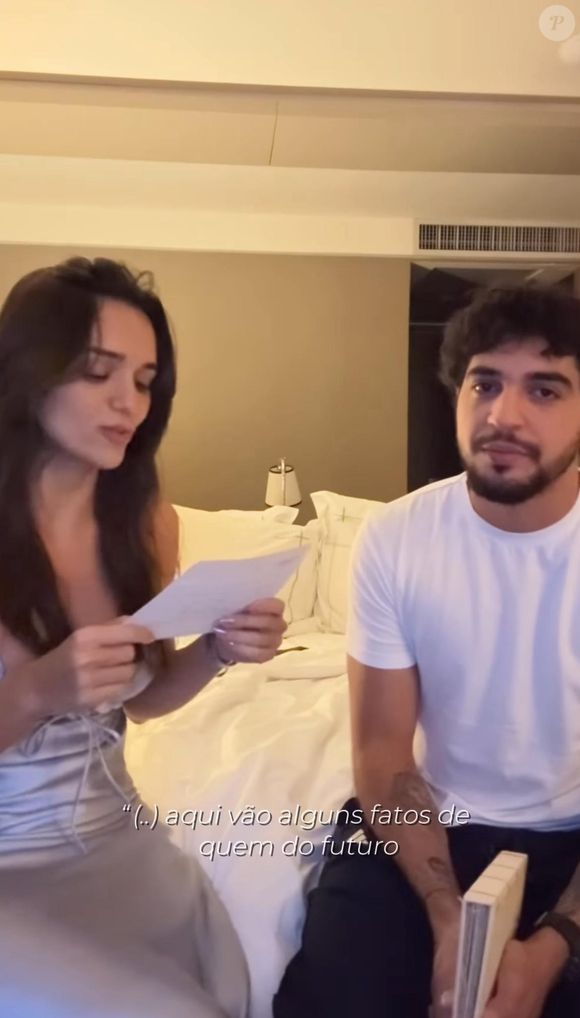 Rafa Kalimann publicou vídeo emocionante com Nattanzinho para anunciar a primeira gravidez