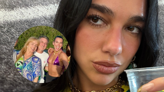Banho de mar, passeio de barco, foto com Eva: tudo o que rolou na visita de Dua Lipa à mansão de Angélica e Luciano Huck antes do show no Rio!