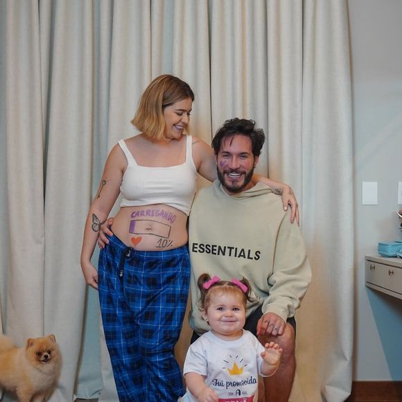 Viih Tube e Eliezer anunciaram a segunda gravidez em abril de 2024