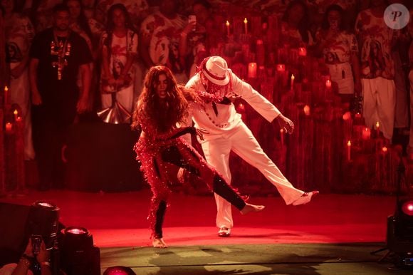 Anitta levou um verdadeiro espetáculo para a quadra da Grande Rio