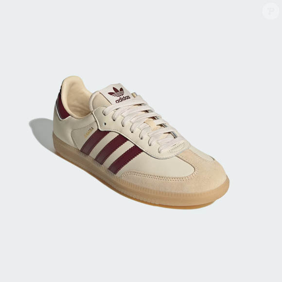 Com cabedal de couro liso, biqueira em suede, língua têxtil macia e solado de borracha, o adidas Samba OG mantém seu visual clássico enquanto entrega conforto e estabilidade para o dia a dia