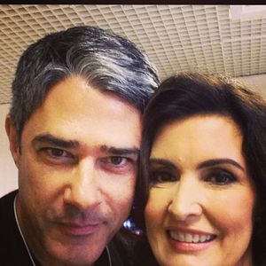 William Bonner e Fátima Bernardes foram trancados em um banheiro e foram libertados pela funcionária da casa, que ouviu os gritos