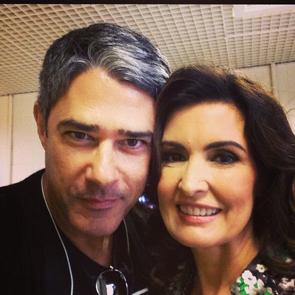 William Bonner e Fátima Bernardes foram trancados em um banheiro e foram libertados pela funcionária da casa, que ouviu os gritos