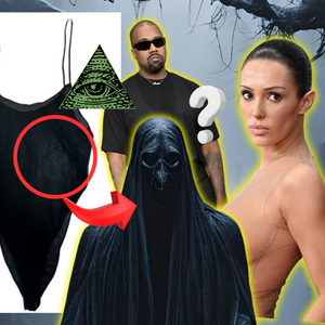 EITA! Detalhe macabro em roupa transparente de Bianca Censori, esposa de Kanye West, choca a web: ‘Tem um rosto ali?’