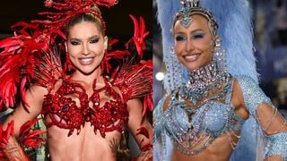 Rainhas de bateria do Carnaval do Rio, Virgínia Fonseca e Sabrina Sato brilham com looks poderosos em minidesfile, mas samba no pé não agrada: 'Não evoluiu'