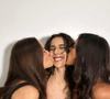 Bruna Marquezine e Juliette beijam Marina Sena em bastidor de show