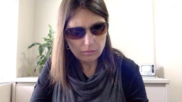 Danieli Haloten fez história ao ser a primeira pessoa com cegueira no mundo a ter um papel fixo em uma novela