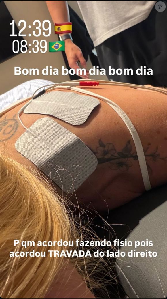 Virginia acorda travada na Espanha