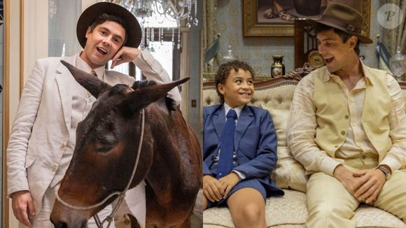 Picolé (Isaac Amendoim) é amigo de Candinho (Sergio Guizé) em 'Êta Mundo Melhor!'!