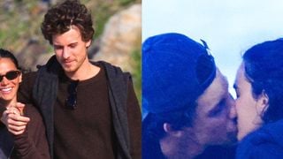 Deu match: Bruna Marquezine e Shawn Mendes combinam roupas e trocam beijo apaixonado em 2º dia de praia consecutivo; fotos