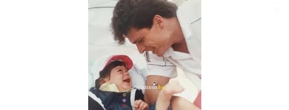 Ele sempre sonhou com a atuação, mas antes seguiu outro caminho profissional — Pai e filho na foto