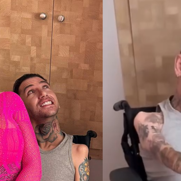 Ator que gravou pornô com Andressa Urach em cadeira de rodas faz procedimento de aumento peniano: 'PCD tem vida sexual ativa'