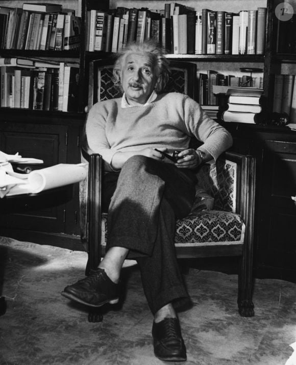 Albert Einstein é apontado como referência na história de Kashe Quest por uma estimativa de QI de aproximadamente 160