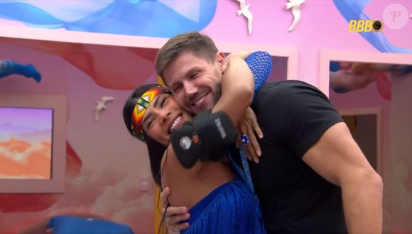 Marciele e Jonas se beijaram na última festa do 'BBB 26'