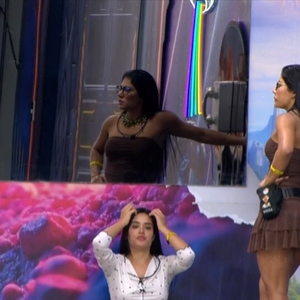 Ana Paula uniu forças com Jordana e Marciele, suas adversárias, contra Babu Santana no 'BBB 26'