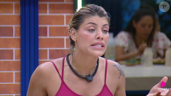 Fran Almeida chamou Ariela Carasso de 'preguiçosa' e 'folgada' durante uma discussão que terminou com água no rosto da rival