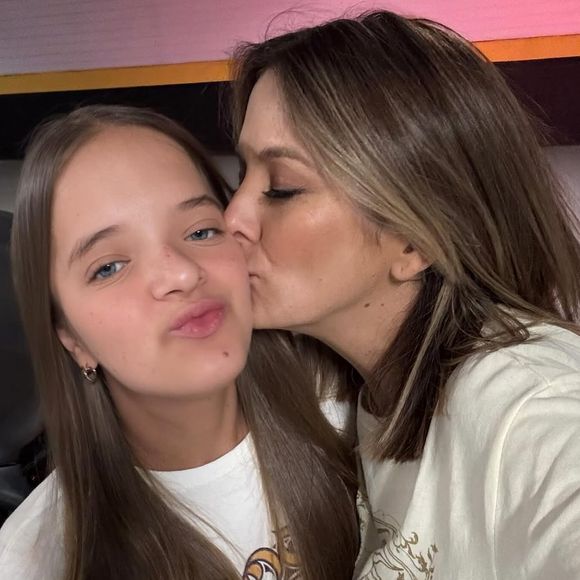 Tici aproveitou a publicação para se despedir da jovem, que irá viajar com a família de Roberto pelos próximos dias