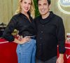 Edu Guedes, agora diagnosticado com câncer no pâncreas, e Ana Hickmann ficaram noivos em setembro de 2024
