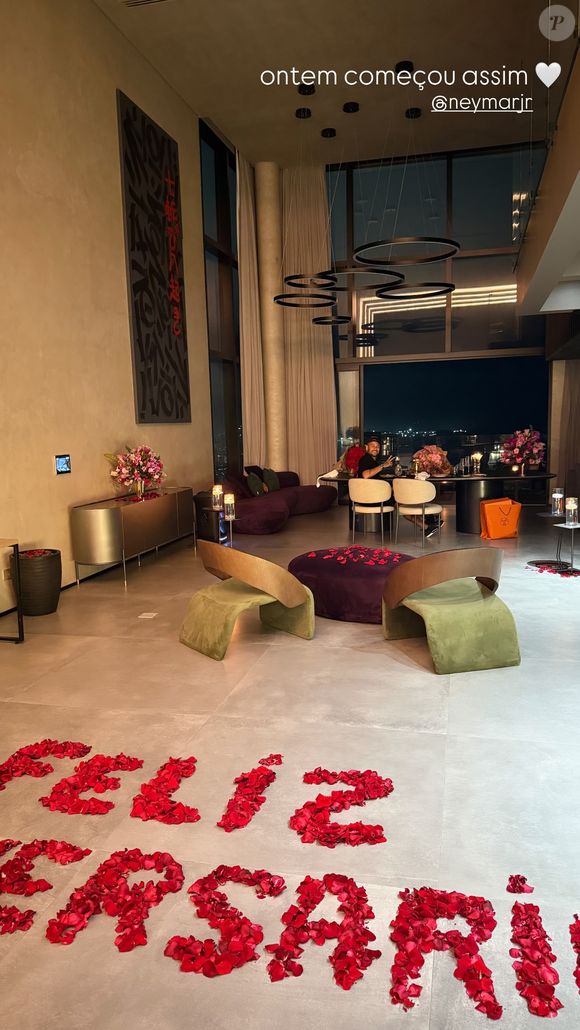 Namorada de Neymar, Bruna Biancardi ganhou surpresas do jogador pelos seus 31 anos