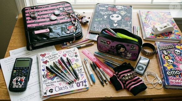 Eu nasci nos anos 2000 e era apaixonado pela Plush Poison, marca brasileira de papelaria e lifestyle que marcou presença entre as adolescentes com uma estética alternativa, inspirada no rock and roll e no universo emo