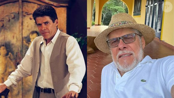 José Mayer interpretou Teobaldo Faruk e estava com 47 anos. Atualmente, tem 75 anos