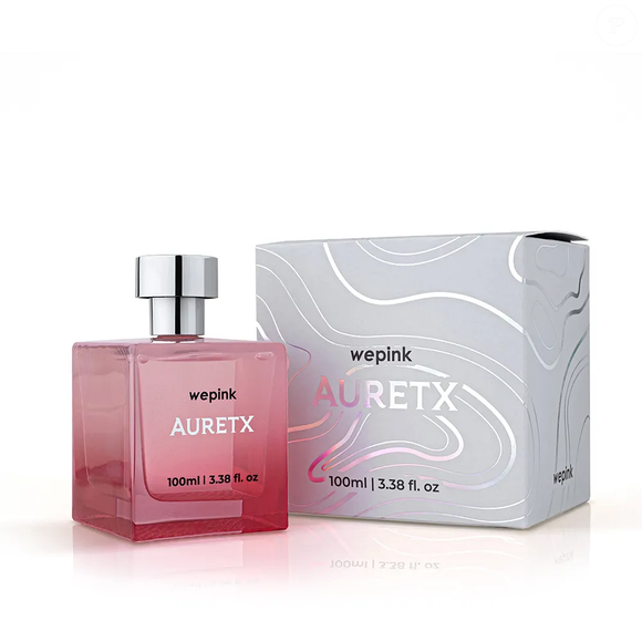O Auretx, da Wepink, virou aposta para quem busca um perfume sofisticado sem gastar muito. Inspirado no Coach Wild Rose, combina notas frutadas, rosas e um fundo marcante de âmbar, madeiras e musk