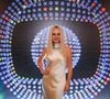 Eliana também apostou em vestido longo com gola alta para o Upfront 2027 da Globo