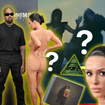 Aqui está o significado oculto do vestido totalmente transparente que deixou Bianca Censori, esposa de Kanye West, nua no Grammy 2025