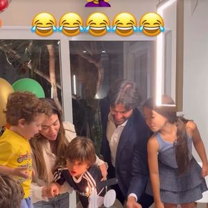 Filho de Patricia Abravanel e neto de Silvio Santos, Senor tentou impedir a 'arte' do primo Benjamin